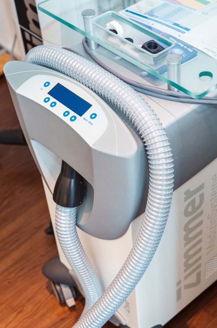 Ein Gerät um eine Kryotherapie durchzuführen.