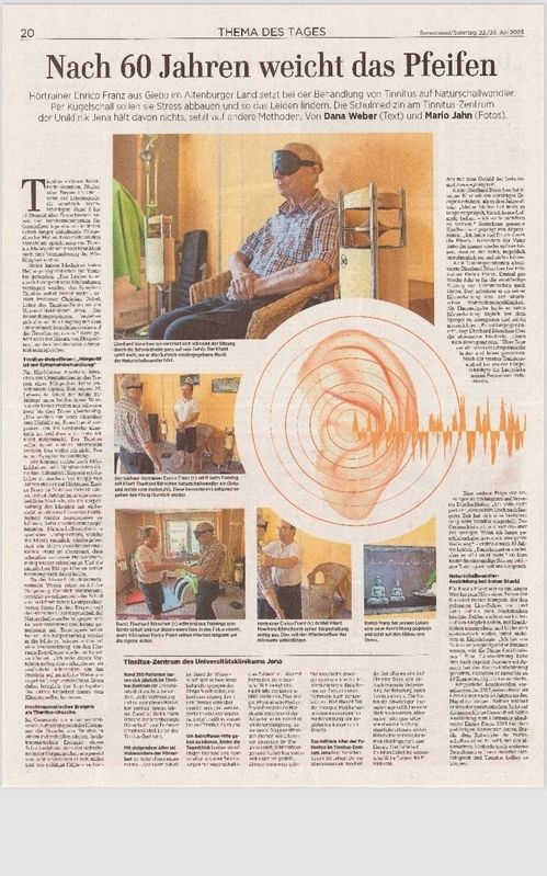 Thema des Tages Ausschnitt.